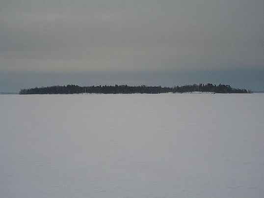 frozen lake